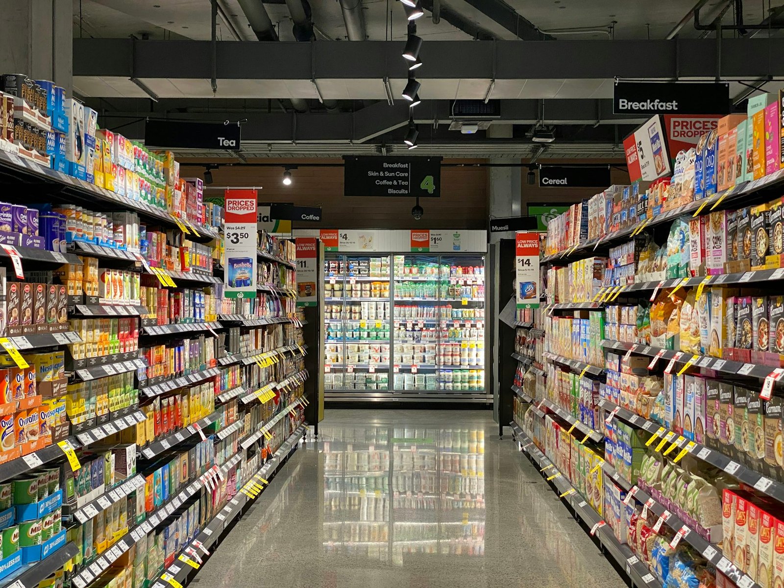 Wide product assortment